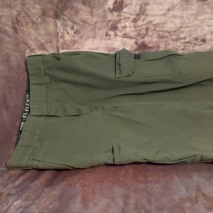 Men's dark green "ranger" pants